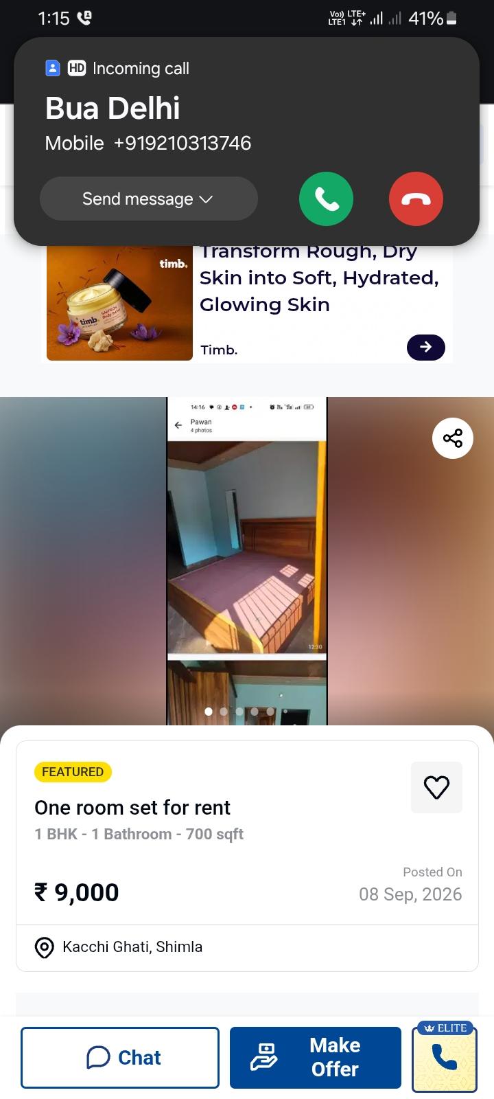 Single Room in Bilaspur Market, Bilaspur